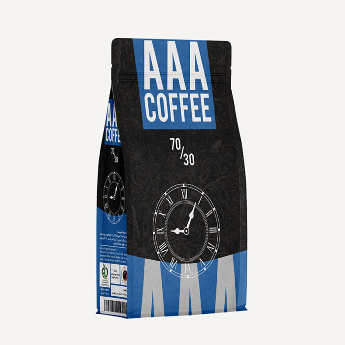 قهوه 70 30 تریپل ای کافی AAAcoffee شرکت قهوه جنوب 1 کیلوگرمی
